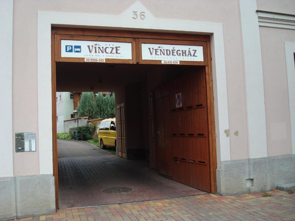 Vincze Vendégház Eger Exterior foto